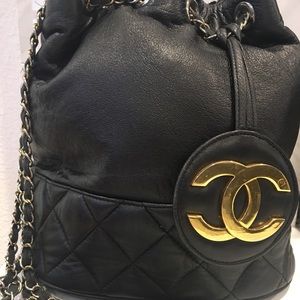Vintage Chanel Bucket Bag